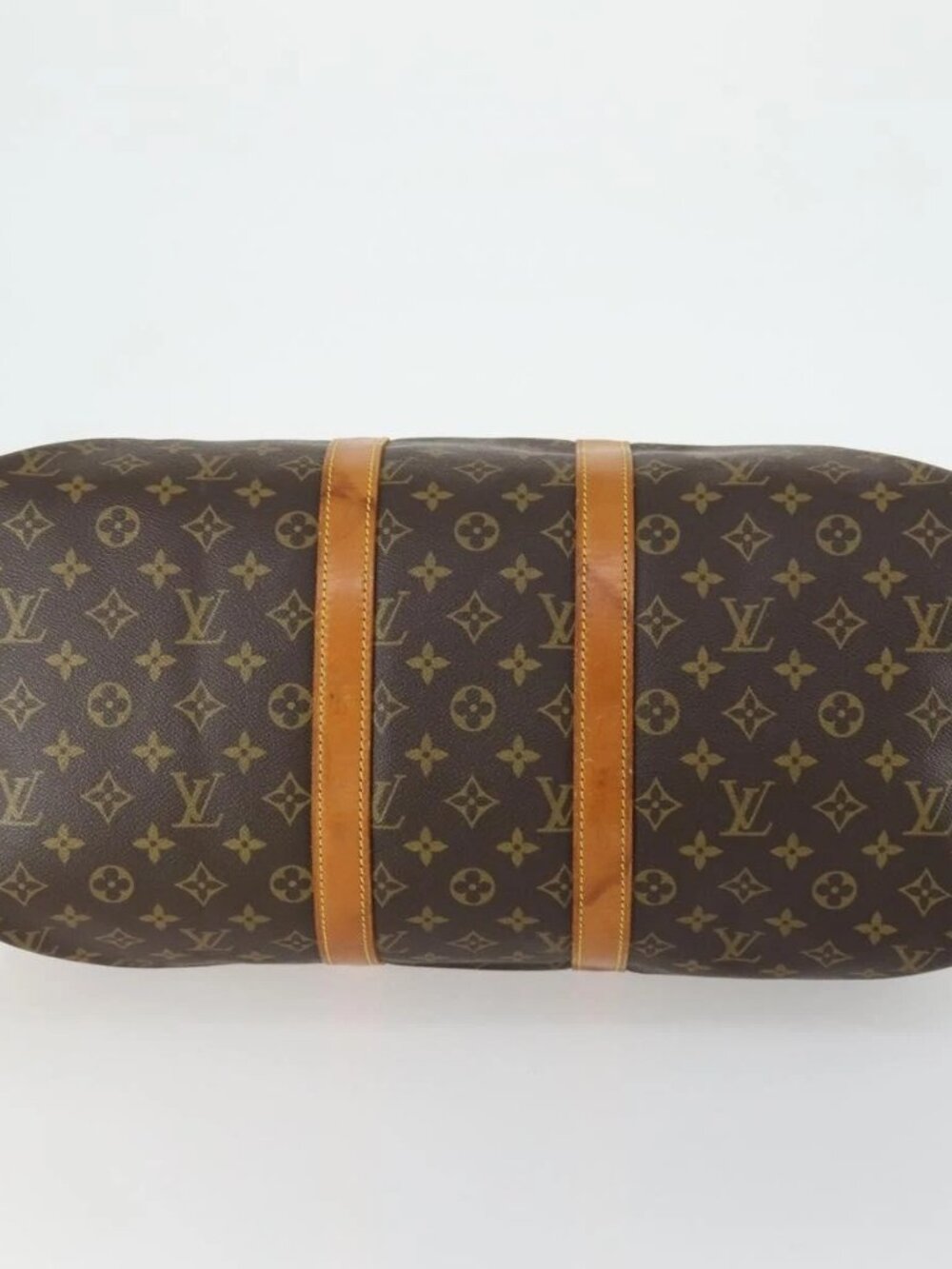 LOUIS VUITTON Monogram Keepall 45 Boston Bag M41428 LV Auth 158284 - Picture 7 of 16